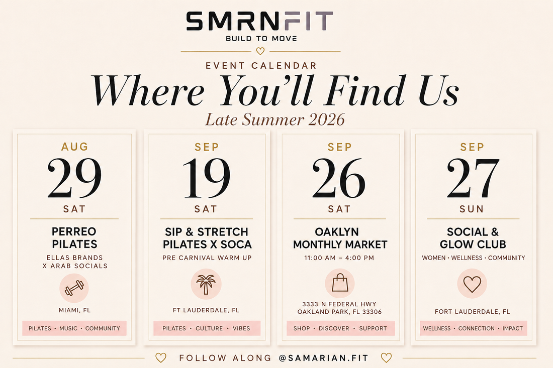Where You'll Find Us — Late Summer 2026