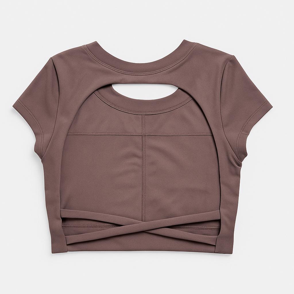 Sierra Top — Cropped — Samarian Fit activewear, photo 3 of 7