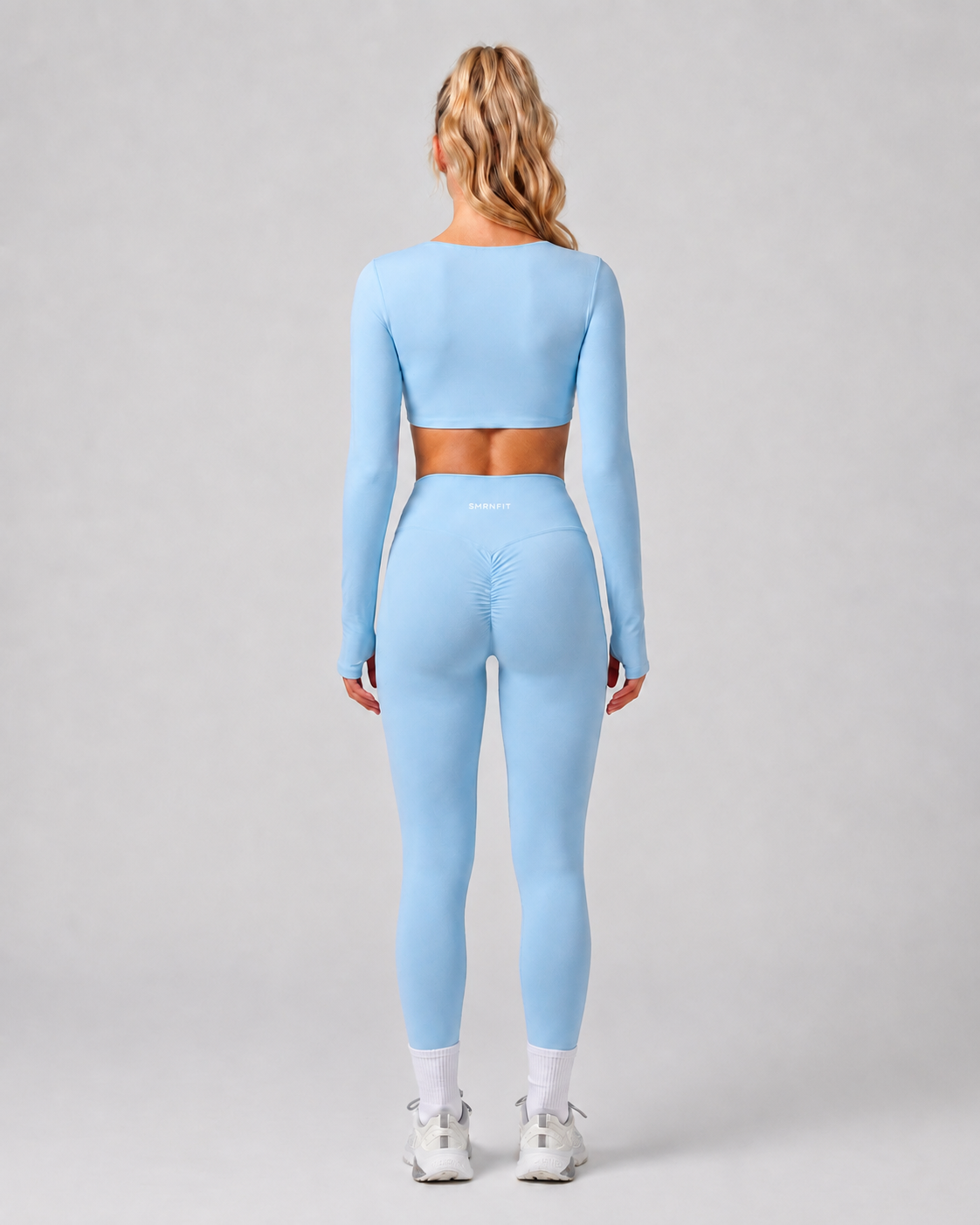 Ángeles Set — Baby Blue (Blue Raspberry) — Samarian Fit activewear, photo 9 of 9