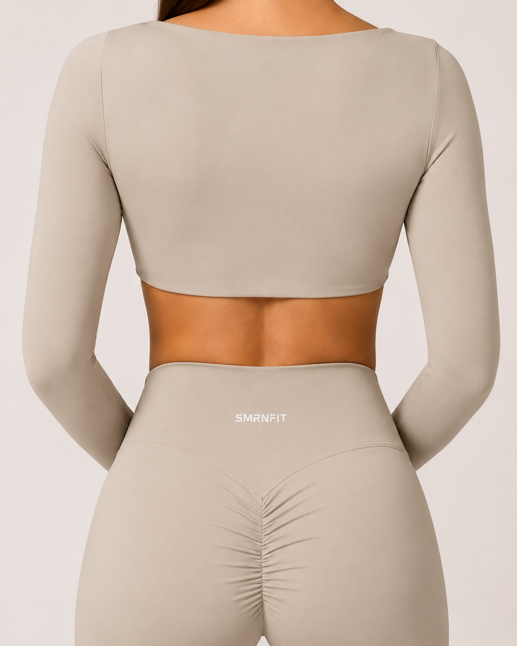 Ángeles — Sand Beige (Vanilla Bean) — Samarian Fit activewear, photo 6 of 9