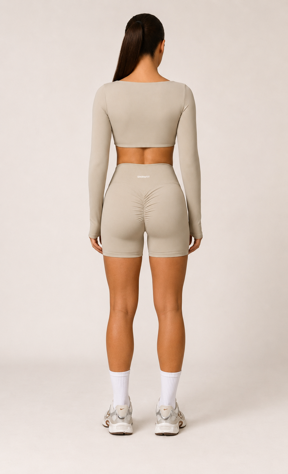 Ángeles — Sand Beige (Vanilla Bean) — Samarian Fit activewear, photo 5 of 9