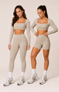 Ángeles — Sand Beige (Vanilla Bean) — Samarian Fit activewear, photo 1 of 9